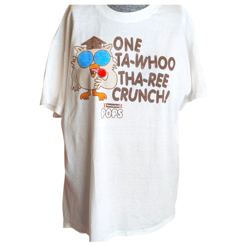 ​How Many Licks Does It Take? (To Get a Graduation Tee!) Sz L Unisex Vintage